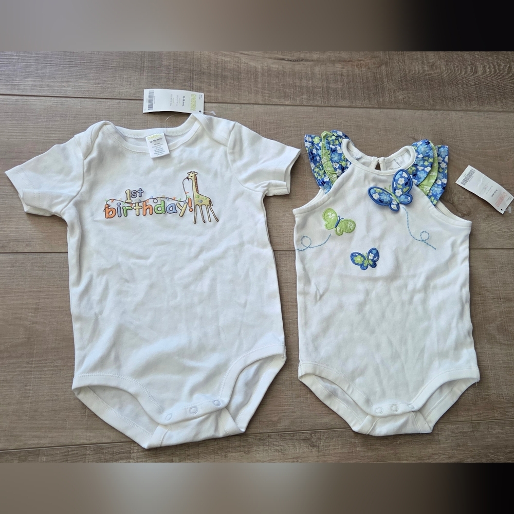 New - Gymboree Onesies